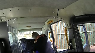 Bumfucked taxi brit throated outdoors