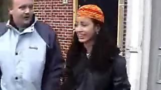 Arabisk tjej i Amsterdam